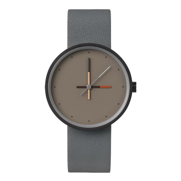Grey Classic Minimalist Watch