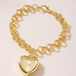Gina Heart Watch Chain Bracelet