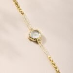 Emma Pearl Band Gold Watch